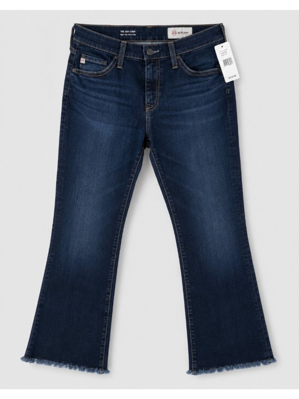 AG Adriano Goldschmied Women Size 29 Jeans Jodi Crop Slim Raw Hem NEW